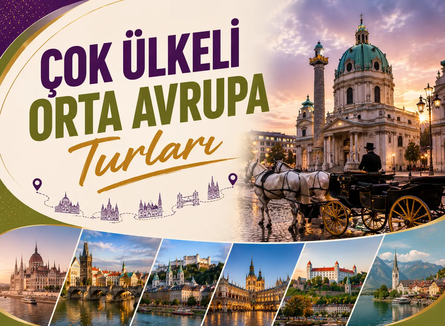Çok Ülkeli Orta Avrupa Turları